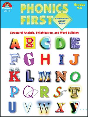 cover image of Phonics First - Grades 2-4